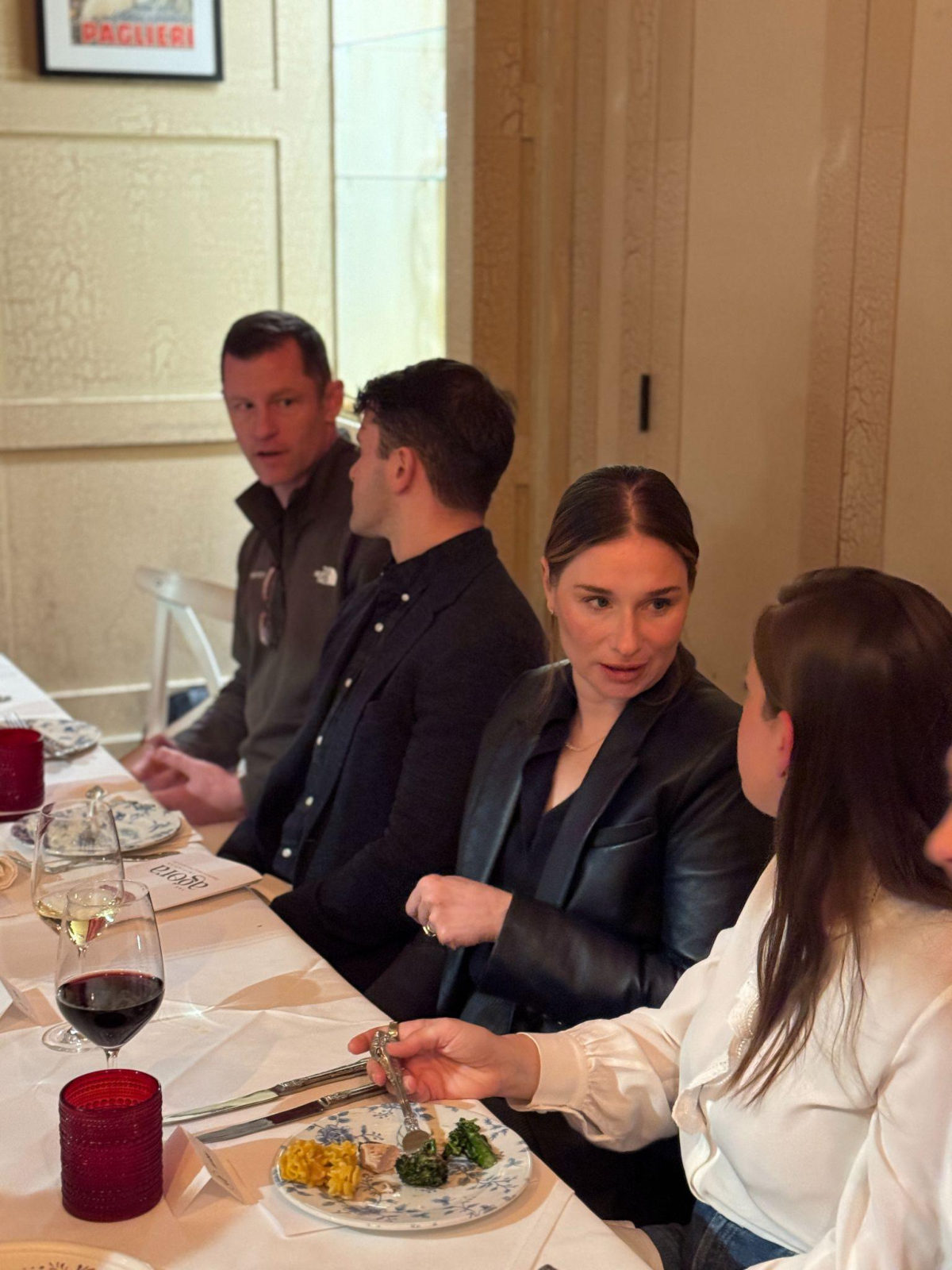 A curated founder and funder dinner